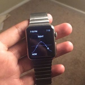Apple Watch 42mm stainless steel link bracelet
